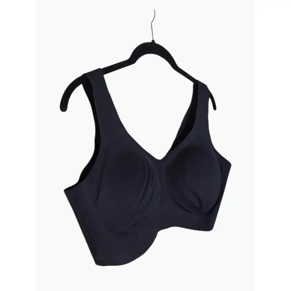 Honeylove Black SoftForm Pullover Supportive Bra Wireless Women's XL
